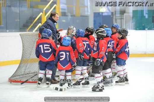 2011-03-20 Aosta 0762 Hockey Milano Rossoblu U10-Aosta Bianchi - Squadra